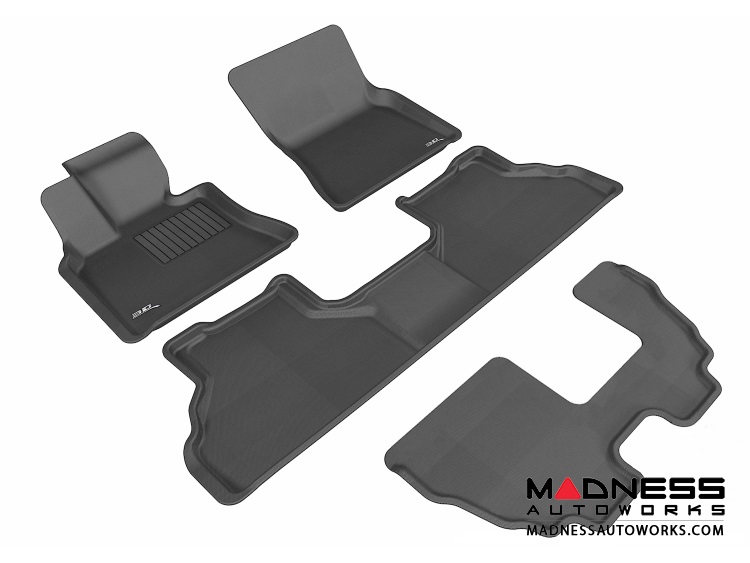 BMW X5 (E70) Floor Mats (Set of 4) - Black by 3D MAXpider